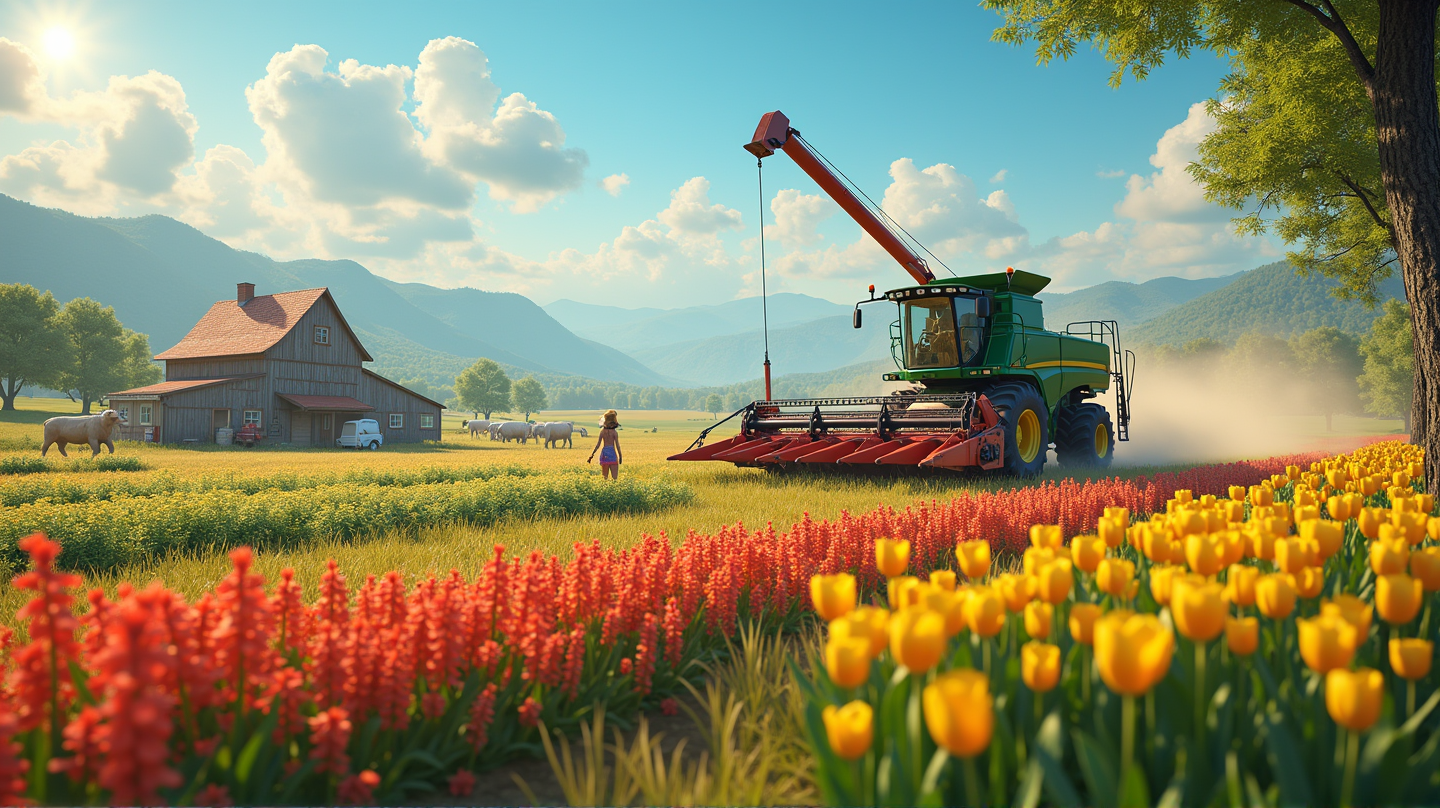 Matrix Virtual Farm Virtual Farms: Are Gaming Sims Cultivating Real Agricultural Interest?