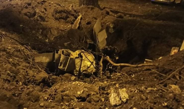In Zagreb, capital of Croatia, an unknown object fell from the sky, an explosion was heard and the circumstances are being investigated - police