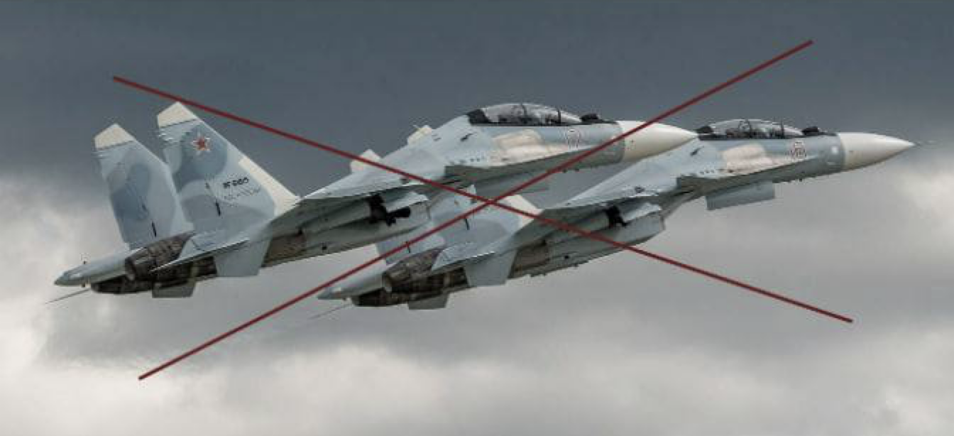 SU-30M Fighter Planes Were Shot Down in the South of Ukraine