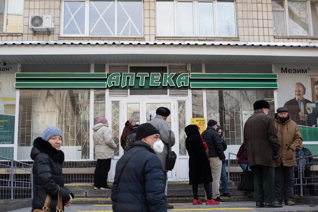 Half of the Pharmacies in Ukraine Have Been Shut Down