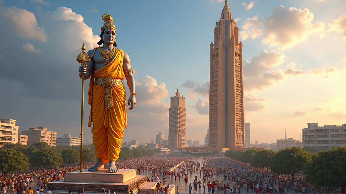 Honoring Potti Sri Ramulu: A 58-Foot Statue to Grace Amaravati