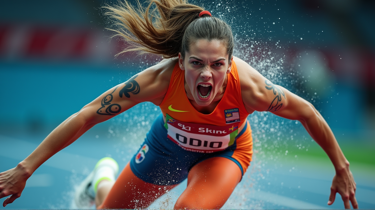 Captivating Moments from China World Indoor Athletics