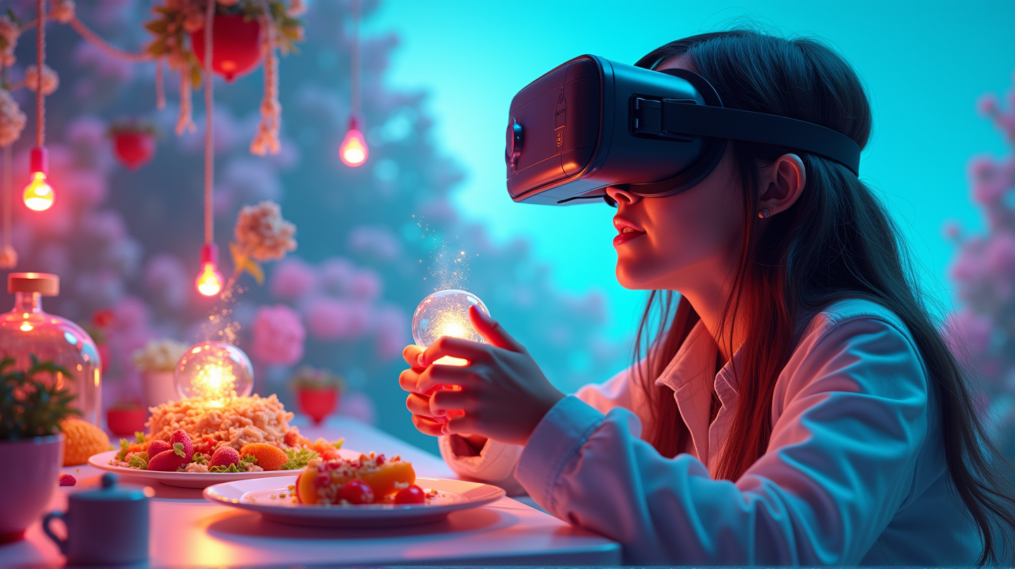 Revolutionary VR Tech Brings Delicious Video Game Treats to Life!