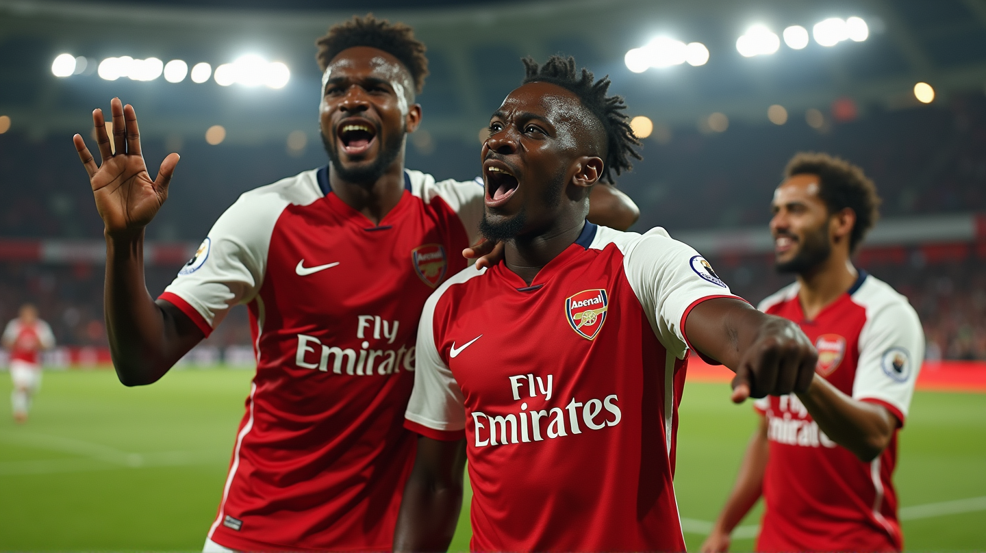 Ghanaian Celebrities Celebrate Arsenal's Magnificent 3-0 Triumph Over Real Madrid