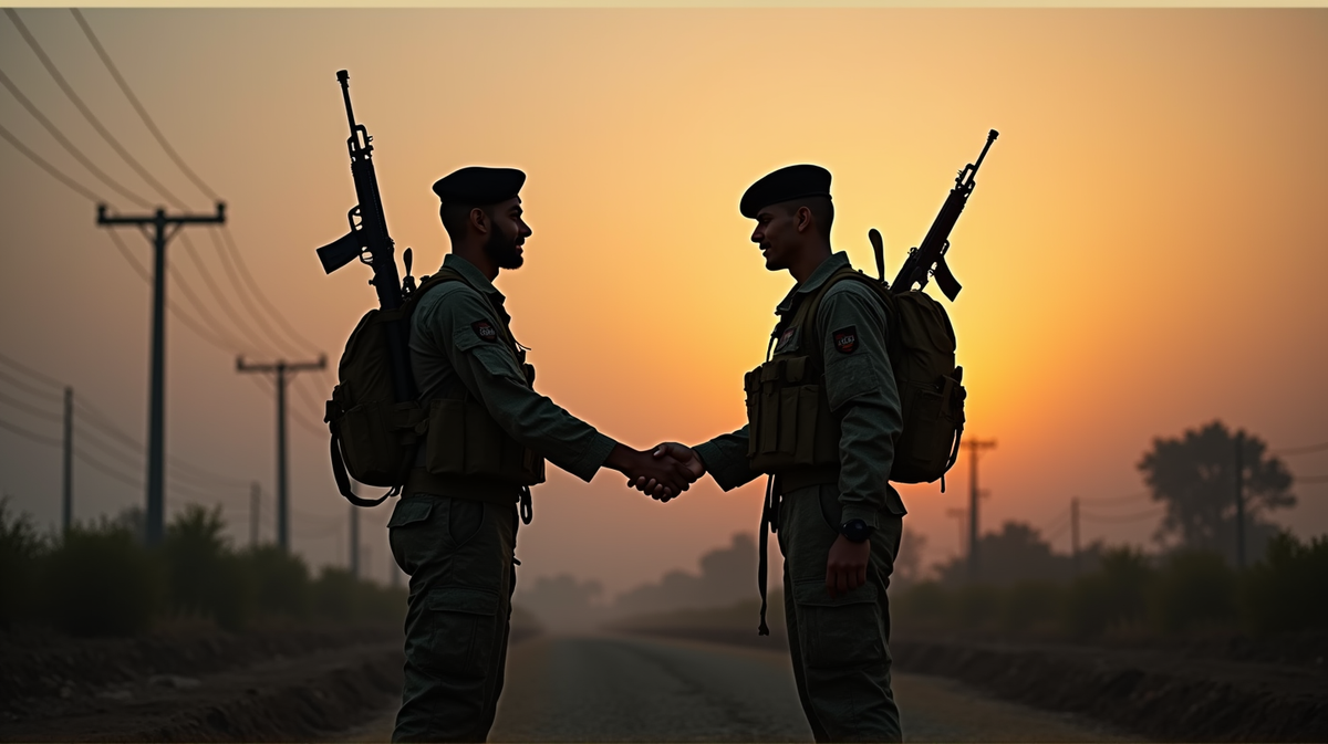 Nuclear Tensions Eased: India and Pakistan Agree to Ceasefire