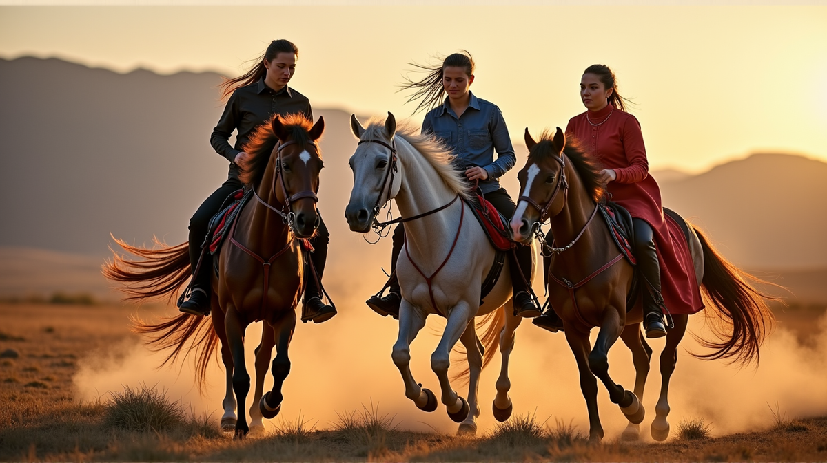 Karabakh Horses Dazzle at Ethnosport Culture Festival in Azerbaijan