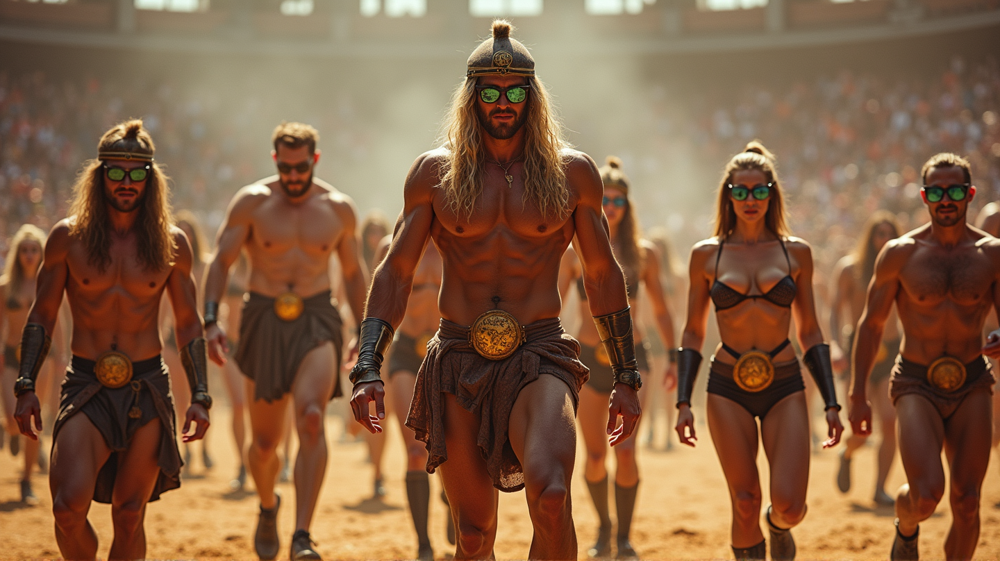 Celebrity Gladiators: The Ultimate Showdown with Fitness Icons
