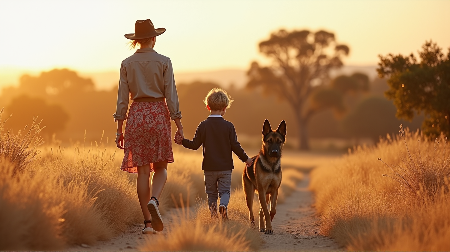 Elsa Pataky's Chic Outing: A Stylish Adventure with Her Son and German Shepherd