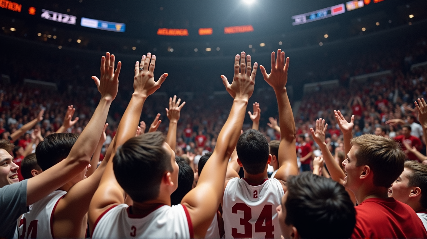 The Mysterious '6-7' Craze at College Basketball Games