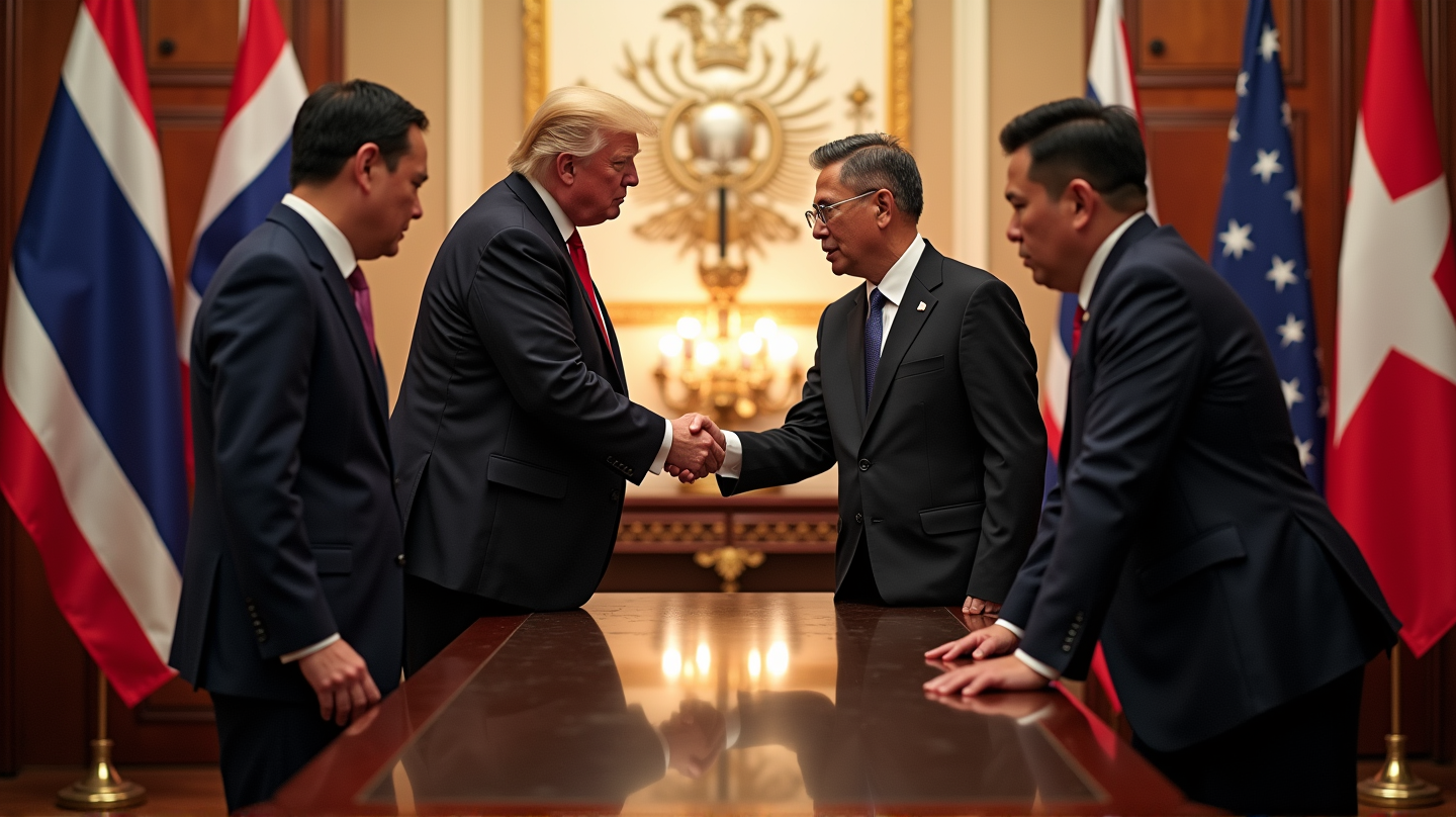 Trump Brokers Renewed Ceasefire Between Thailand and Cambodia