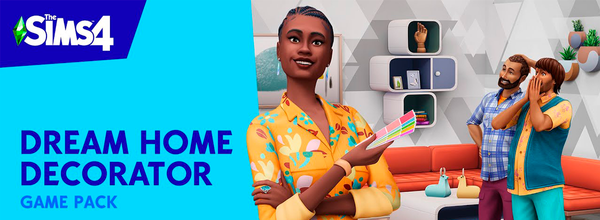 The Dream Home Decorator Pack is Now Available for The Sims 4