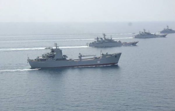 Russian warships relocated to Crimea