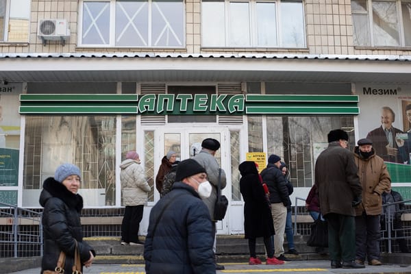 Half of the Pharmacies in Ukraine Have Been Shut Down