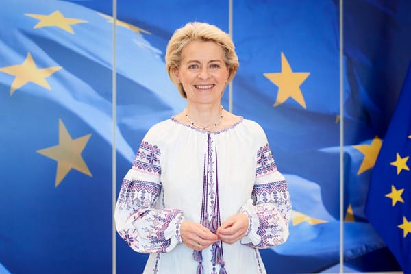 Ursula von der Leyen Wore a Vyshyvanka as a Sign of Support for Ukraine