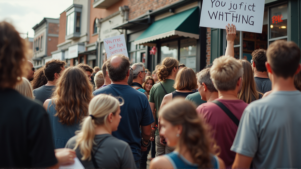 Community Unites: Duncan Rally after Assault on Store Worker