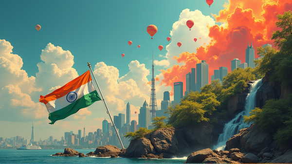 India Climbs to Global Economic Top: Surpasses Japan as 4th Largest Economy