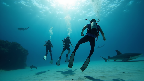 Dive into Drama: Celebrity Thrills in Shark-Infested Waters!