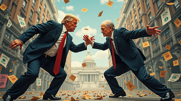 Trump’s Unpredictable Dance with Fed Chair Powell: A Global Implication?