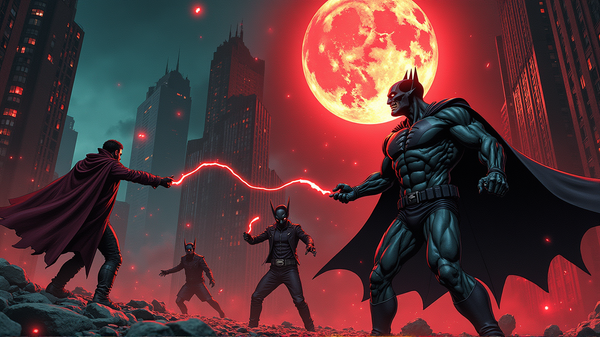 Explosive Twists in DC vs Vampires: World War V #11 - A Frenzied Rollercoaster