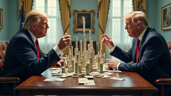 Dollar Rallies Amid Trump's Diplomatic Ventures with Zelensky