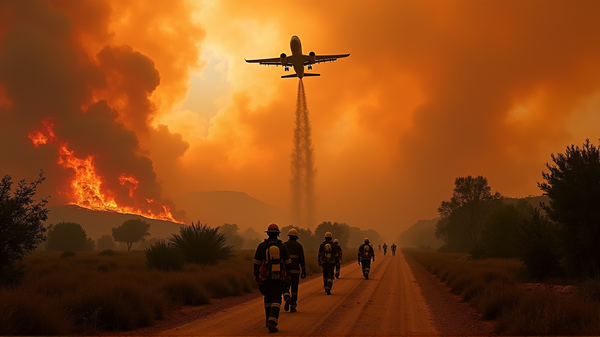 Intense Battle Against the Chefchaouen Forest Blaze