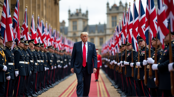 Trump's Glamorous UK Visit Ends with Strategic Triumphs