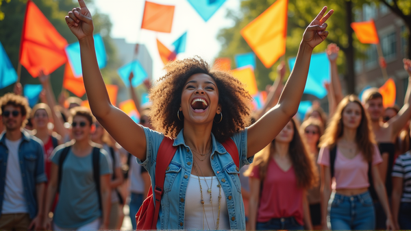 ABVP Triumphs in DUSU 2025: Aryan Maan Leads the Charge