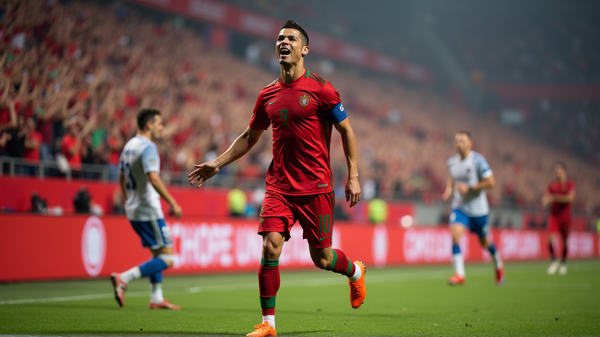 Cristiano Ronaldo Dazzles in Portugal's 5-0 Triumph