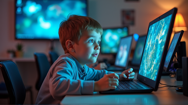 Leveling Up or Falling Behind? Video Games' Dual Impact on Young Boys