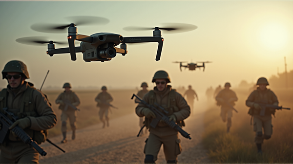 Dramatic Escape: Russian Troops Flee Ukrainian Drone Strike