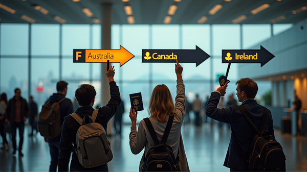 Why Americans Are Seeking Refuge in Australia, Canada, and Ireland