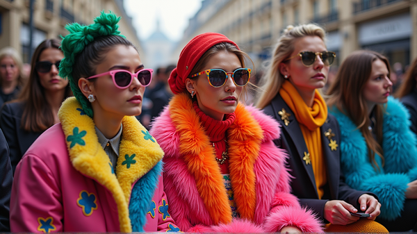 Glamour Hits the Paris Runway: Celebrities at Fashion Week