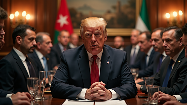 Gaza Summit Drama: Trump's Elaborate Blend of Flattery and Critique
