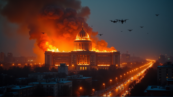 Unprecedented Drone Assault: Russia Strikes Kyiv's Heart