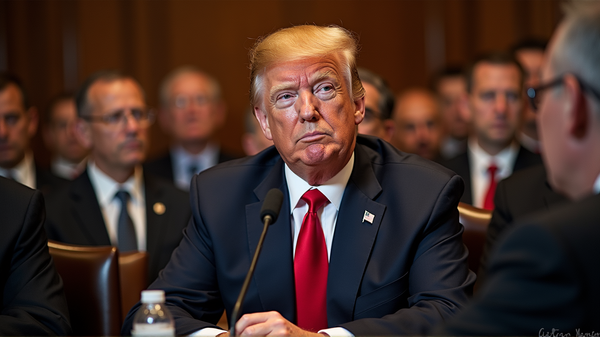 Trump's Commanding presence at the Egypt Peace Summit