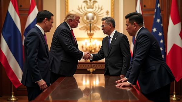 Trump Brokers Renewed Ceasefire Between Thailand and Cambodia