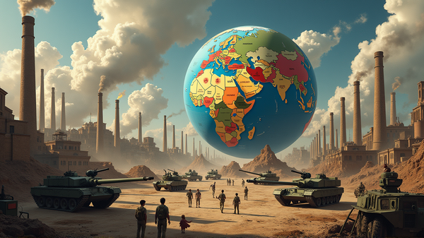 Arms Industry's Record Revenue Surge Amid Global Conflict